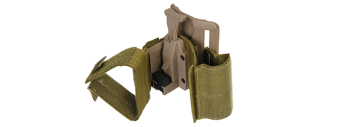 CA-1114T UNIVERSAL PISTOL HOLSTER FOR BELT (DE) - Click Image to Close