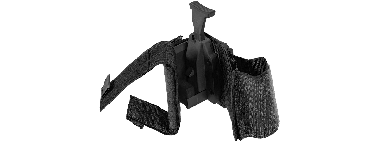 CA-1115B UNIVERSAL PISTOL HOLSTER w/ BELT CLIP (BK)