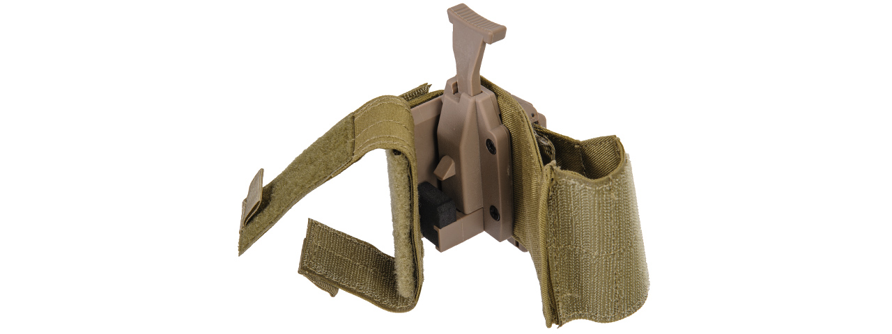 CA-1115T UNIVERSAL PISTOL HOLSTER w/ BELT CLIP (DE)