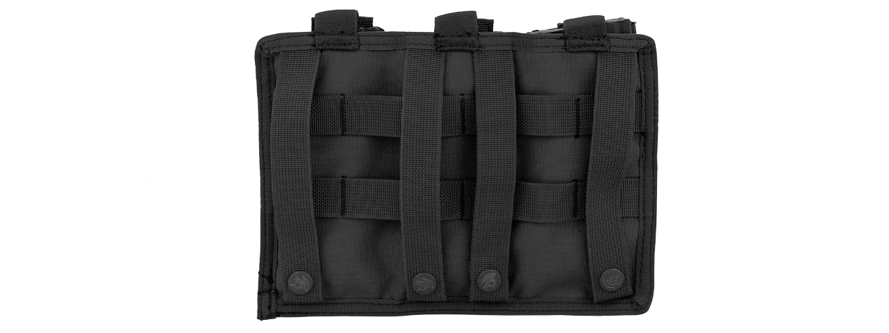 CA-1499BN TRIPLE MOLLE POUCH (BK)