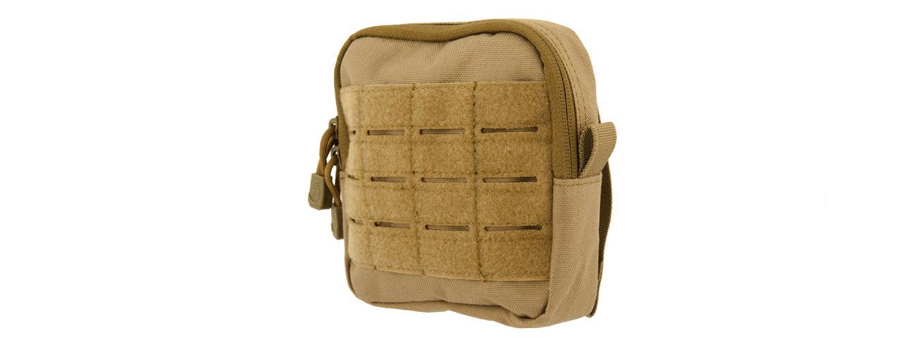 CA-1500TN ENCLOSED M4 EMT UTILITY POUCH (TAN) - Click Image to Close