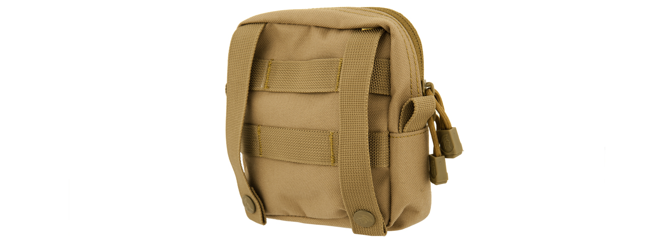 CA-1500TN ENCLOSED M4 EMT UTILITY POUCH (TAN)