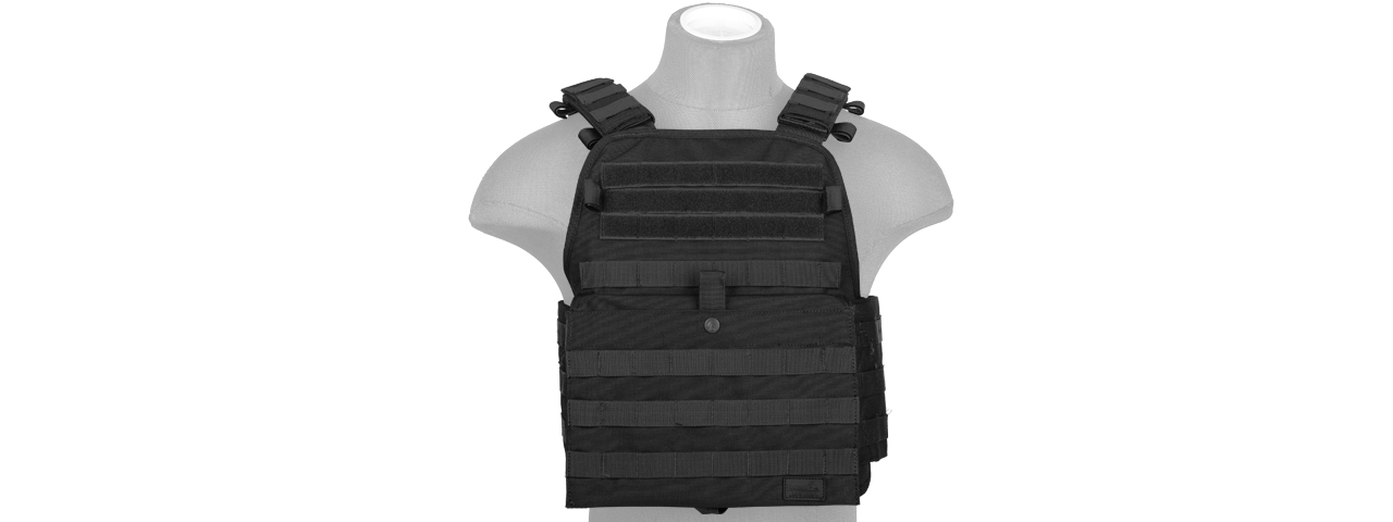 CA-2190B Modular Tactical Vest (Black) - Click Image to Close