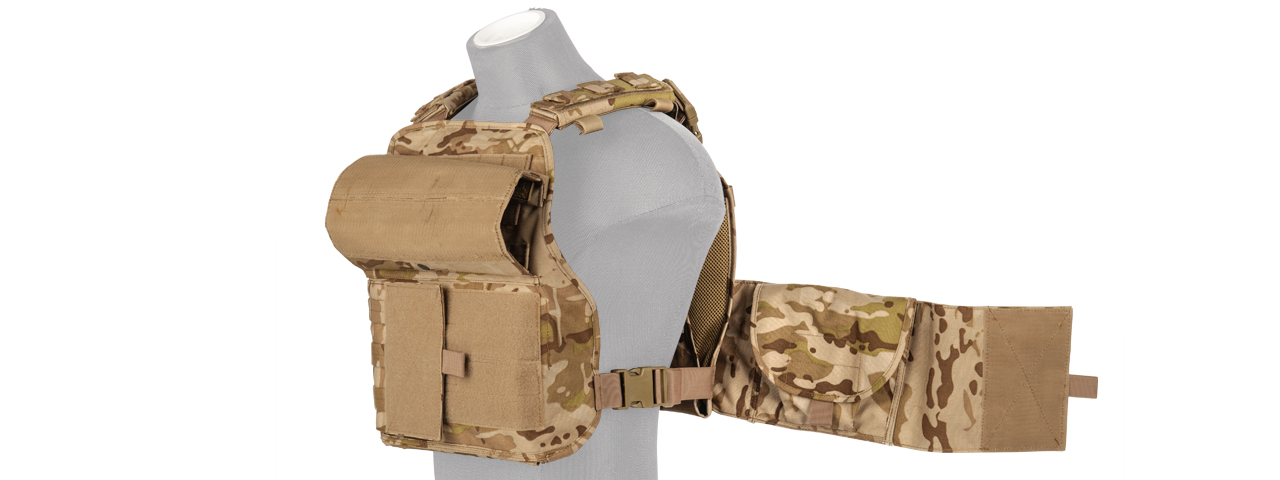 CA-2190MA Modular Tactical Vest (Desert Camo)