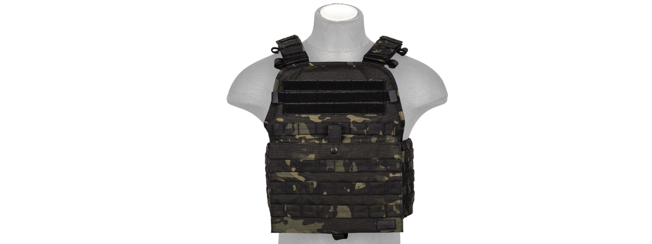CA-2190MB Modular Tactical Vest (Black Camo) - Click Image to Close