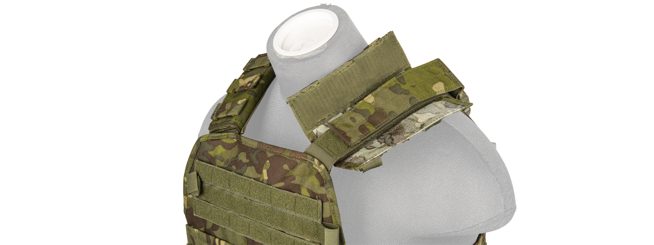 CA-2190MT Modular Tactical Vest (Tropic Camo) - Click Image to Close