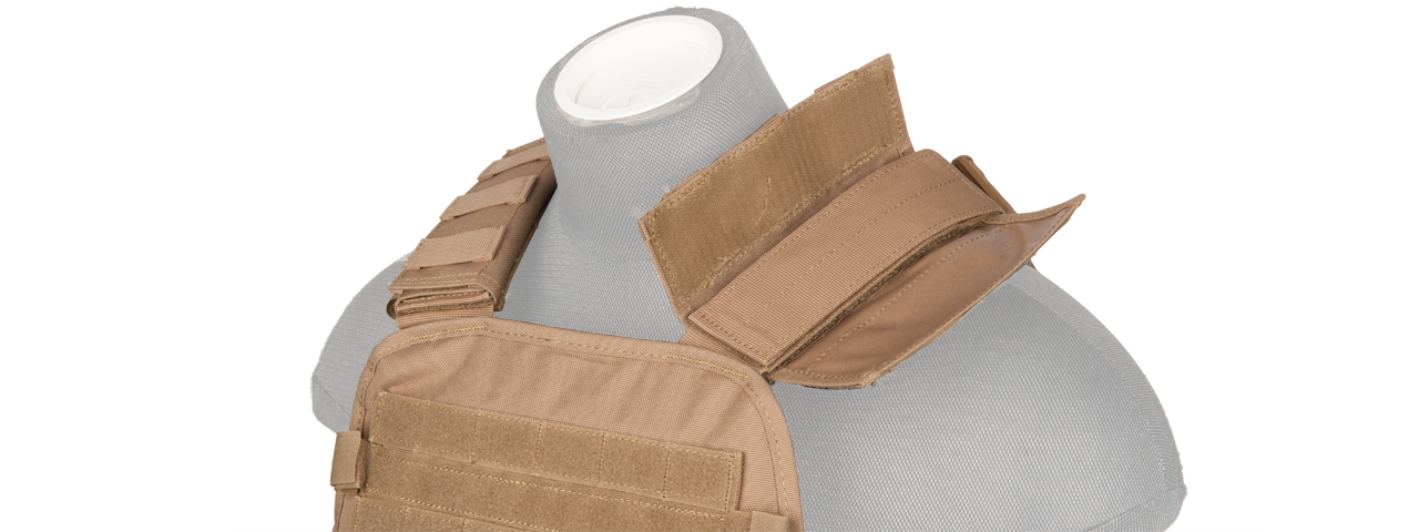 CA-2190T Modular Tactical Vest (Tan) - Click Image to Close