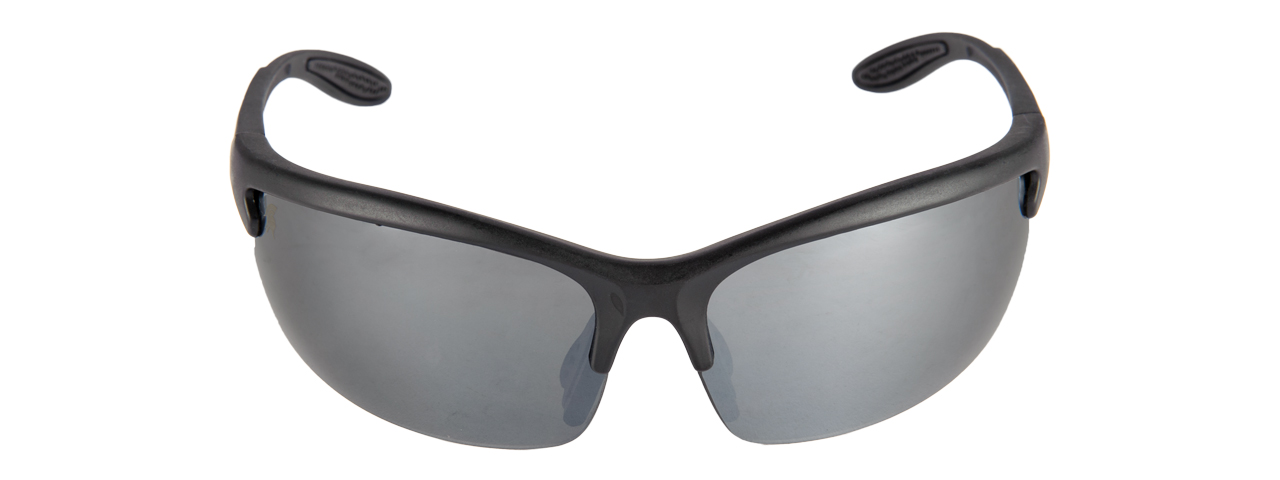 CA-224B LANCER TACTICAL OUTDOOR TACTICAL SHOOTING GLASSES (BLACK) - Click Image to Close