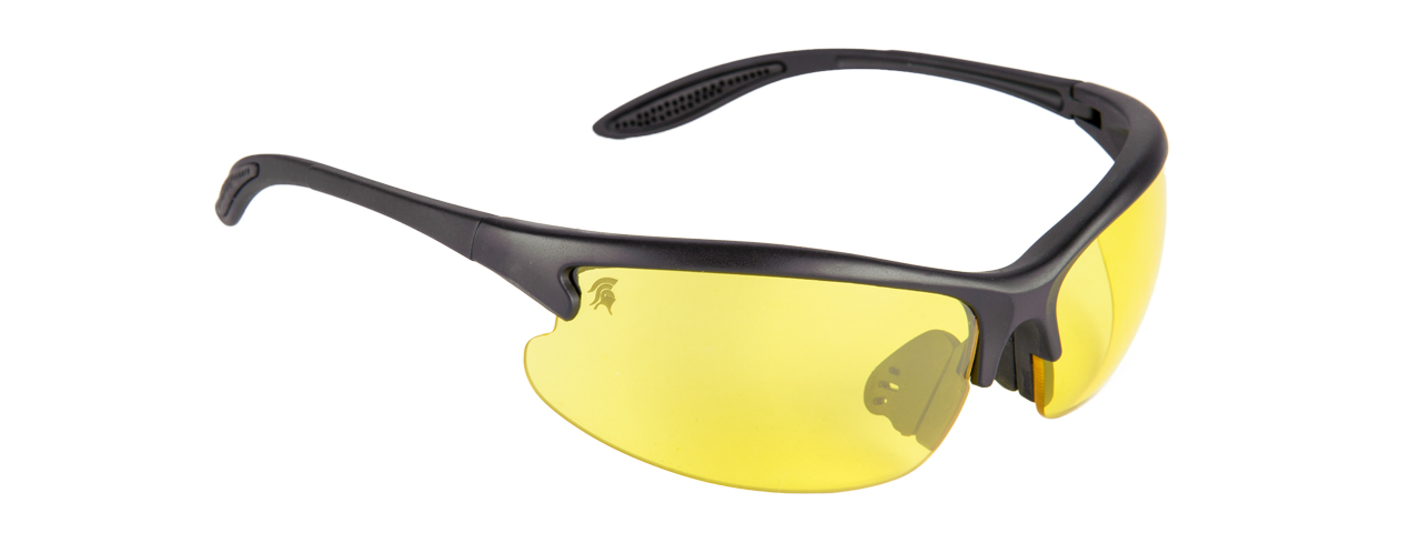 CA-224Y LANCER TACTICAL SAFETY SHOOTING GLASSES (YELLOW) - Click Image to Close