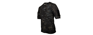CA-2741MB-L LANCER TACTICAL SPECIALIST ADHESION T-SHIRT - LARGE (CAMO BLACK)