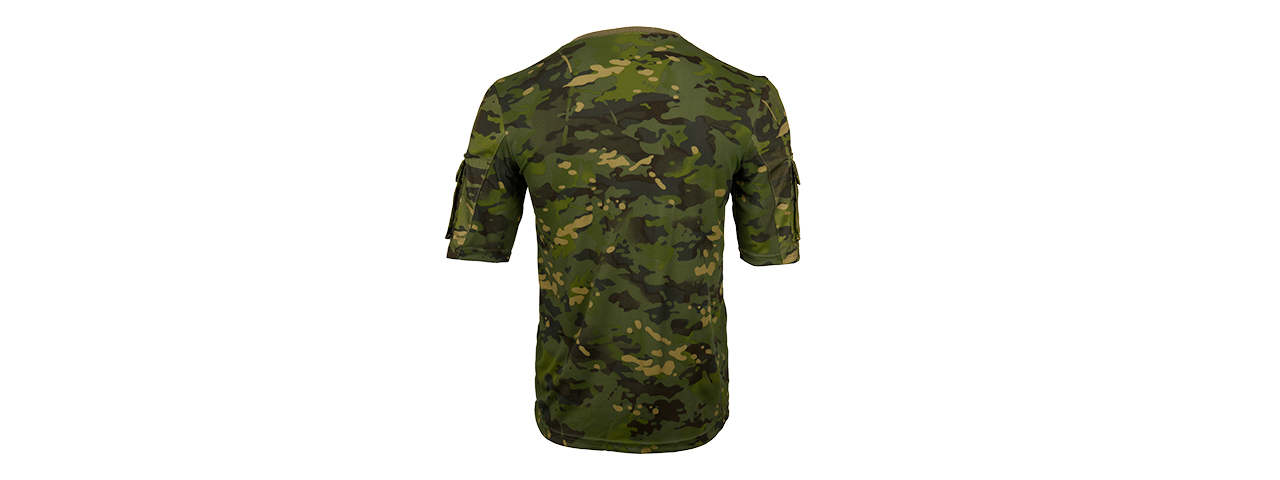 CA-2741MT-L LANCER TACTICAL SPECIALIST ADHESION T-SHIRT - LARGE (CAMO TROPIC)
