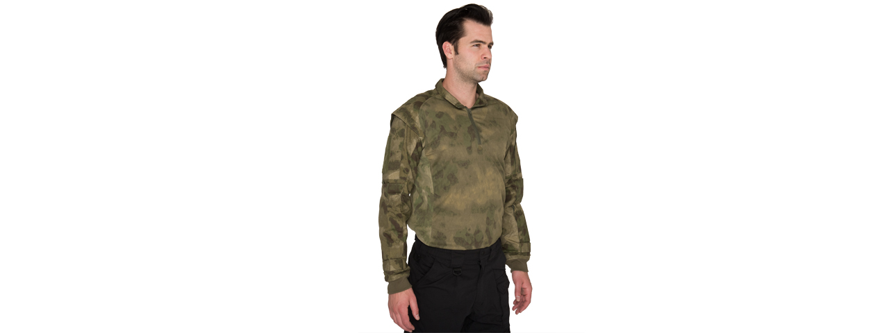 CA-2747F-L SHOULDER ARMOR JERSEY-LARGE (FOLIAGE GREEN) - Click Image to Close