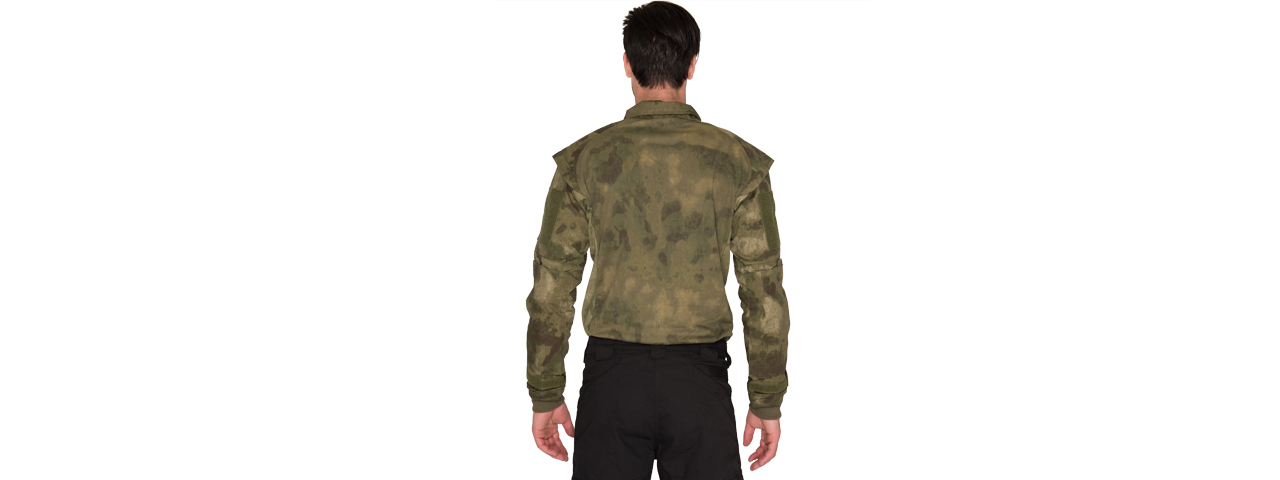 CA-2747F-S SHOULDER ARMOR JERSEY SMALL (FOLIAGE GREEN)