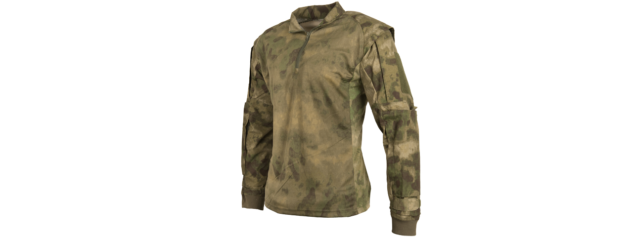 CA-2747F-S SHOULDER ARMOR JERSEY SMALL (FOLIAGE GREEN) - Click Image to Close
