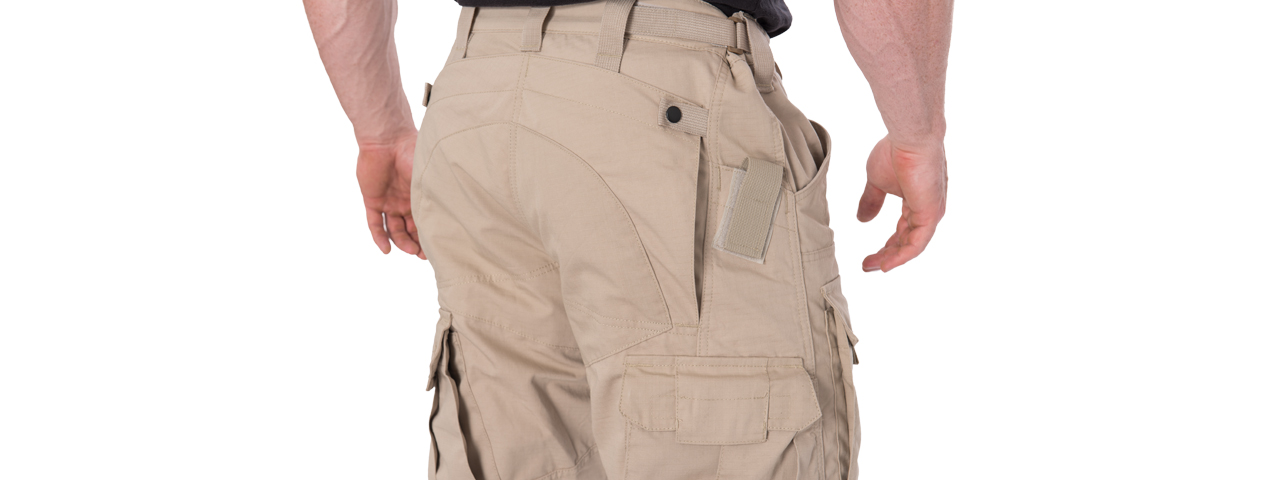 CA-2748T-XS ALL-WEATHER TACTICAL PANTS (KHAKI), XS - Click Image to Close