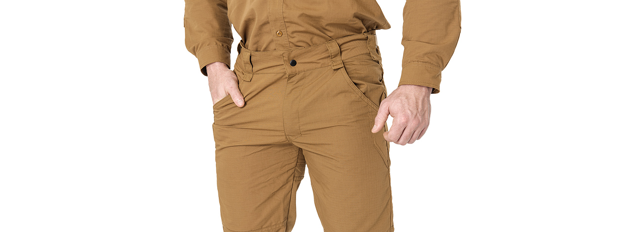 CA-2752CB-L RIPSTOP OUTDOOR WORK PANTS (CB), LG - Click Image to Close