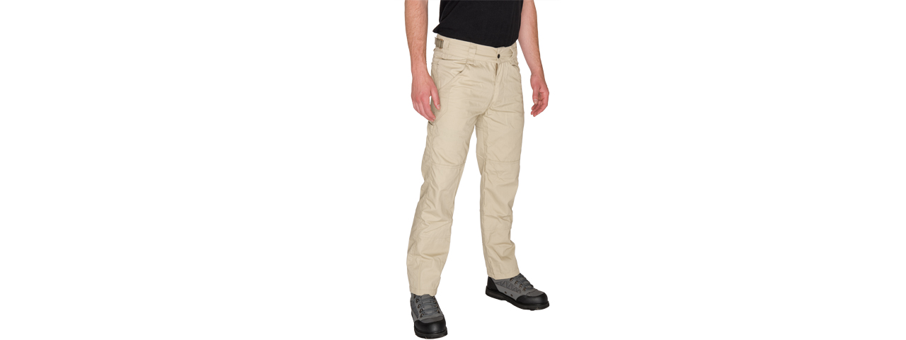 CA-2752T-L RIPSTOP OUTDOOR WORK PANTS (TAN), LG - Click Image to Close