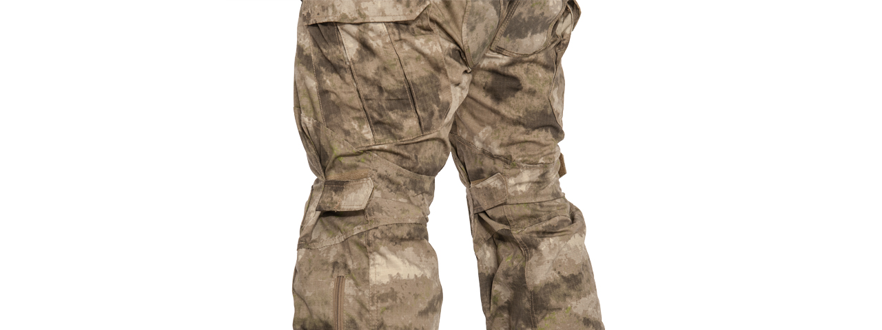 RUGGED COMBAT UNIFORM SET w/ SOFT SHELL PADDING (AT-AU), XS