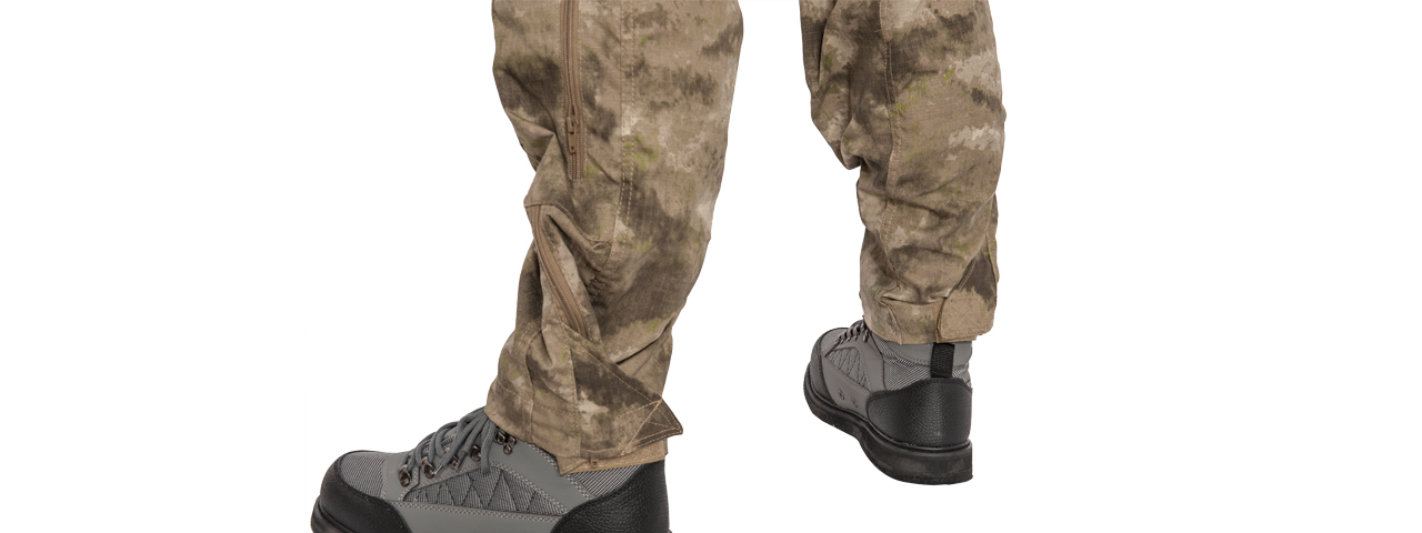 RUGGED COMBAT UNIFORM SET w/ SOFT SHELL PADDING (AT-AU), XS