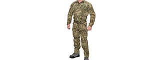 RUGGED COMBAT UNIFORM SET w/ SOFT SHELL PADDING (AT-FG), XL