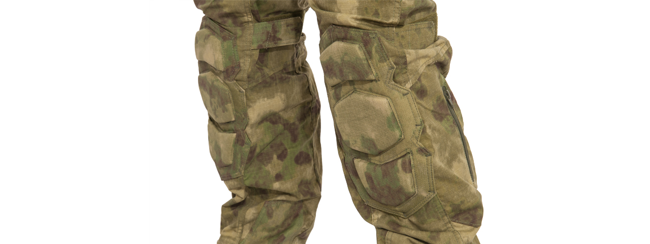 RUGGED COMBAT UNIFORM SET w/ SOFT SHELL PADDING (AT-FG), XL