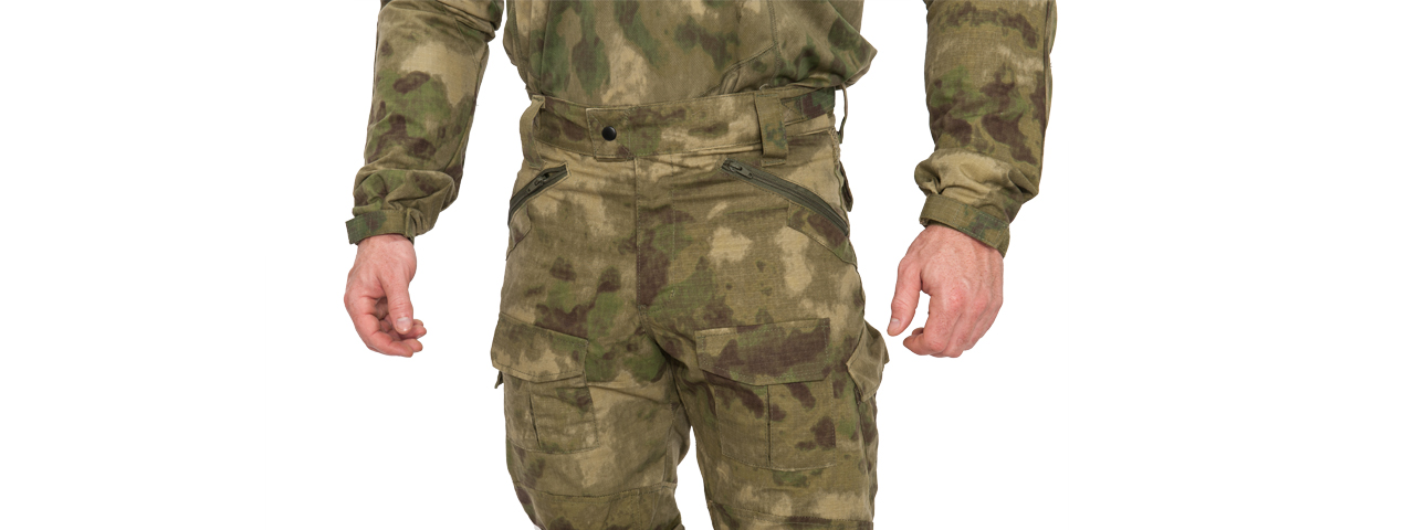 RUGGED COMBAT UNIFORM SET w/ SOFT SHELL PADDING (AT-FG), 3XL