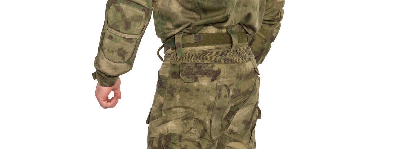 RUGGED COMBAT UNIFORM SET w/ SOFT SHELL PADDING (AT-FG), 3XL