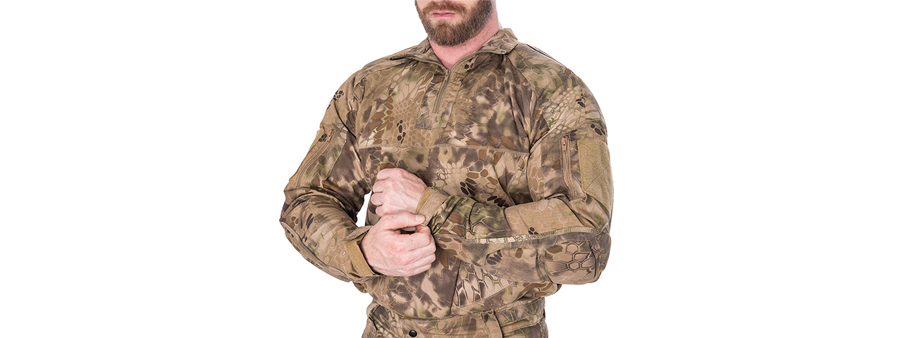 RUGGED COMBAT UNIFORM SET w/ SOFT SHELL PADDING (HLD), XS - Click Image to Close