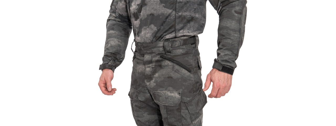 RUGGED COMBAT UNIFORM SET w/ SOFT SHELL PADDING (AT-LE), XL - Click Image to Close