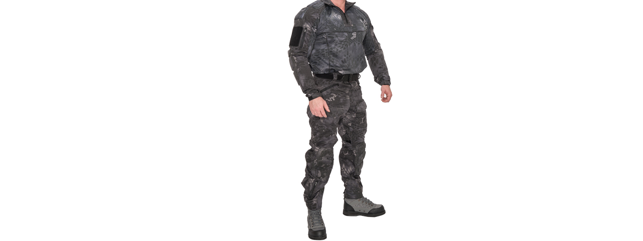 RUGGED COMBAT UNIFORM SET w/ SOFT SHELL PADDING (TYP), 2XL - Click Image to Close