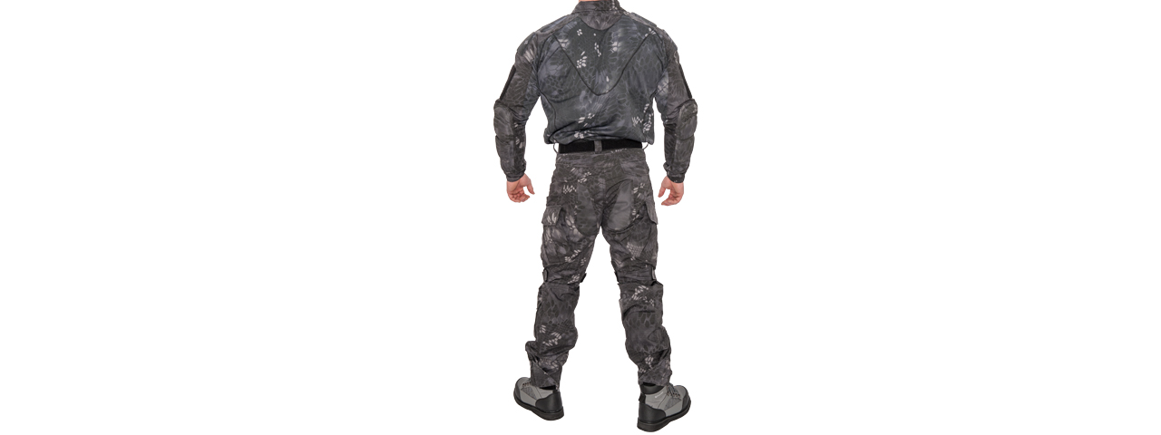 RUGGED COMBAT UNIFORM SET w/ SOFT SHELL PADDING (TYP), LG - Click Image to Close