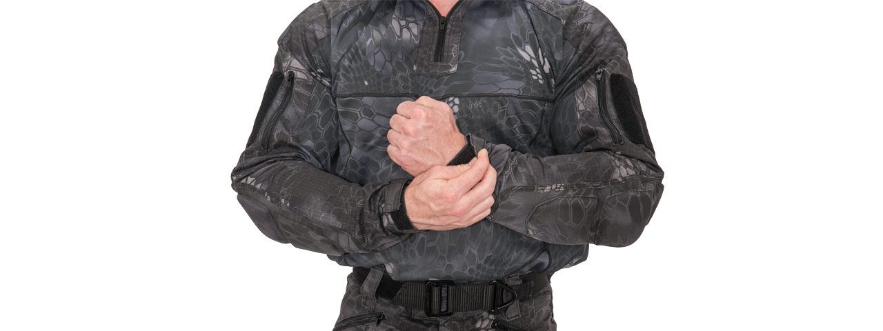 RUGGED COMBAT UNIFORM SET w/ SOFT SHELL PADDING (TYP), 2XL - Click Image to Close