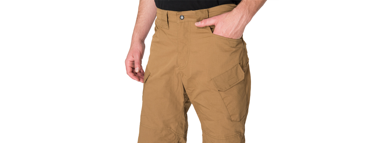 CA-2762CB-M OUTDOOR RECREATIONAL PERFORMANCE PANTS (COYOTE BROWN), MED