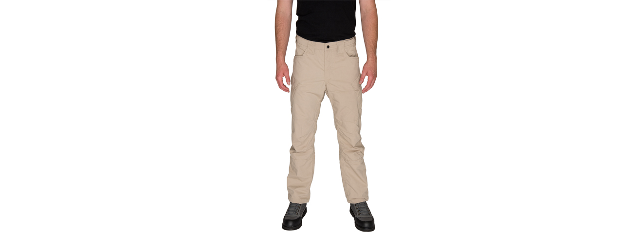 CA-2762K-M LANCER TACTICAL RESISTORS OUTDOOR RECREATIONAL PANTS MEDIUM (KHAKI) - Click Image to Close