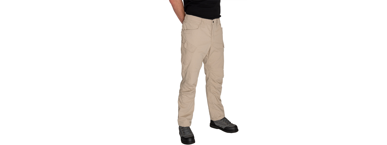 CA-2762K-XXXL LANCER TACTICAL RESISTORS OUTDOOR RECREATIONAL PANTS XXX-LARGE (KHAKI) - Click Image to Close