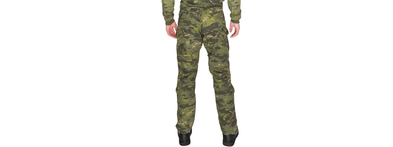 CA-2762MT-L LANCER TACTICAL RESISTORS OUTDOOR RECREATIONAL PANTS LARGE (CAMO TROPIC)