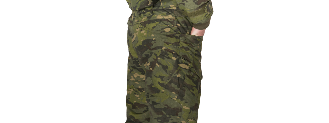 CA-2762MT-XXXL LANCER TACTICAL RESISTORS OUTDOOR RECREATIONAL PANTS XXX-LARGE (CAMO TROPIC)