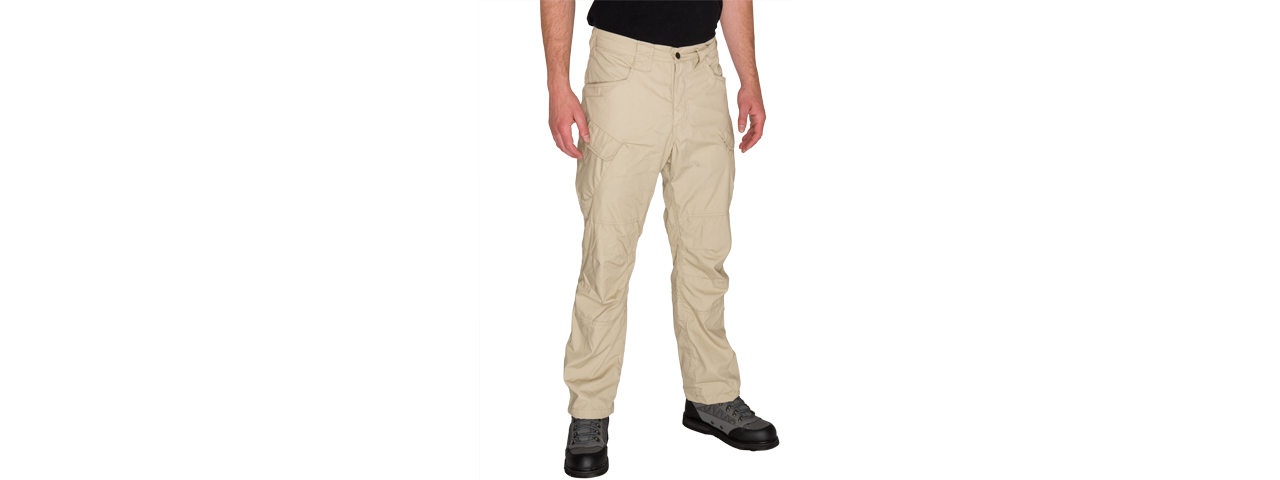 CA-2762T-L LANCER TACTICAL RESISTORS OUTDOOR RECREATIONAL PANTS LARGE (TAN)