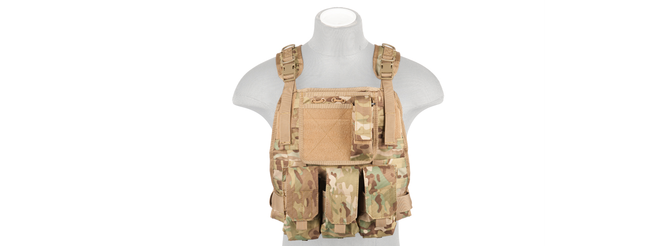 CA-301CN Molle Tactical Vest (Camo)