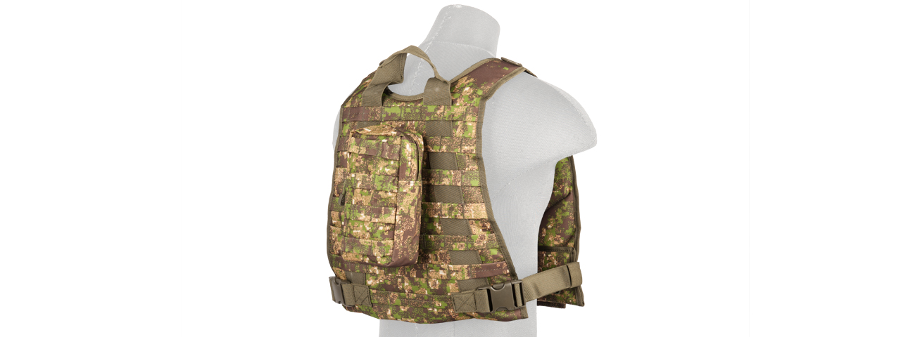 CA-301P Molle Tactical Vest (PC Green) - Click Image to Close