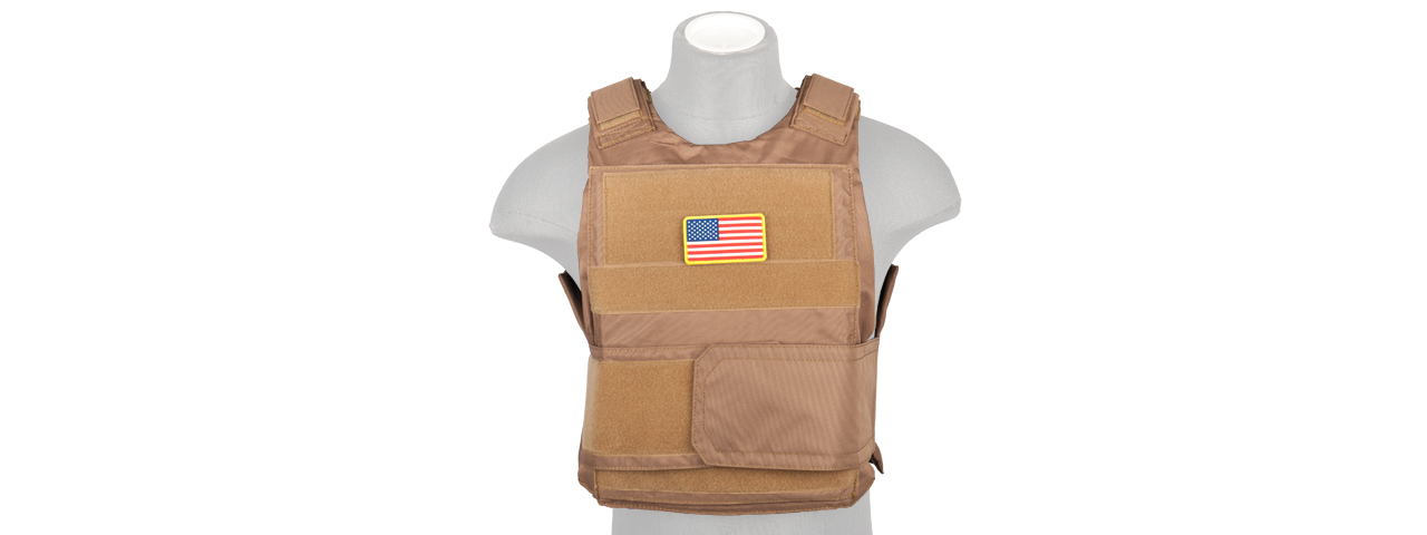 CA-302KN Nylon Body Armor Tactical Vest (Khaki)