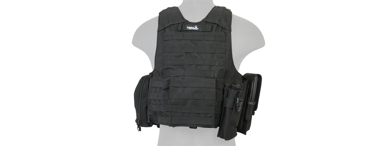 CA-303BM Strike Tactical Vest (Color Black, Size: Large)
