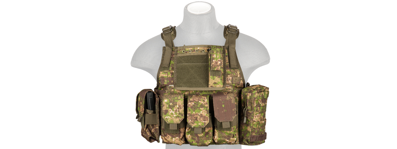 CA-305P Assault Tactical Vest (PC Green) - Click Image to Close