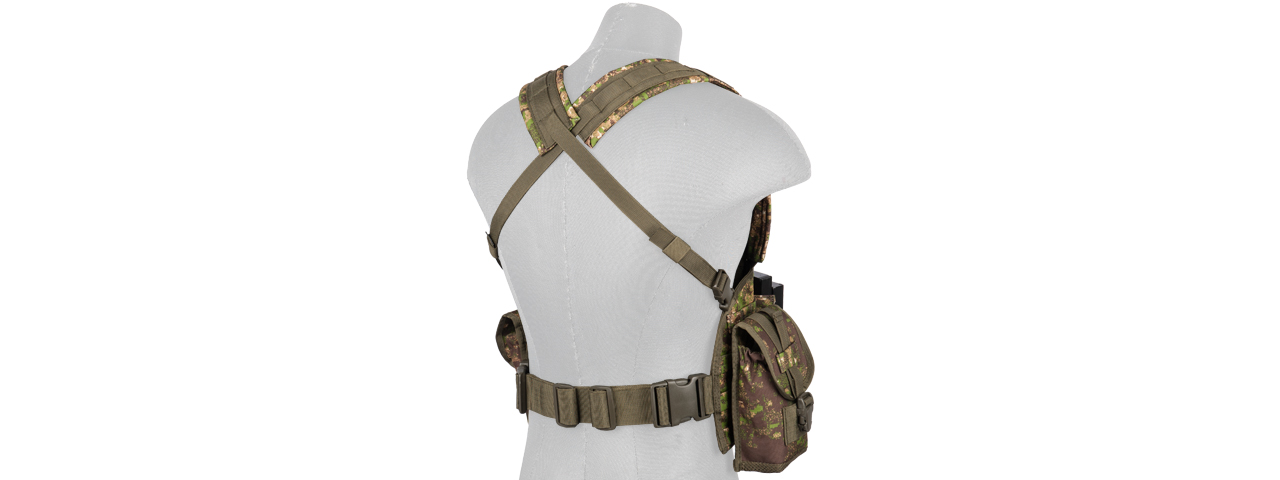 CA-307P MODULAR CHEST RIG (PC GREEN) - Click Image to Close