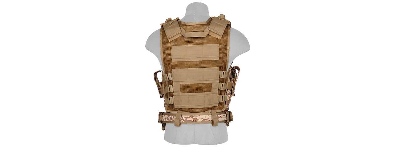 CA-310DD CROSS DRAW VEST w/HOLSTER (DD)