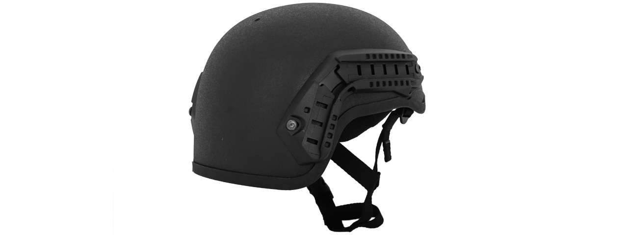Lancer Tactical CA-333B MICH 2001 NVG Helmet in Black - Click Image to Close