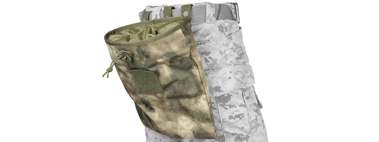 CA-341F LARGE FOLDABLE DUMP POUCH (AT-FG) - Click Image to Close