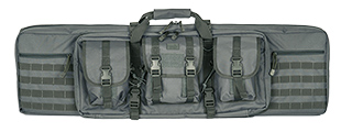 CA-343GY2 MOLLE 42" DOUBLE GUN BAG (GRAY)