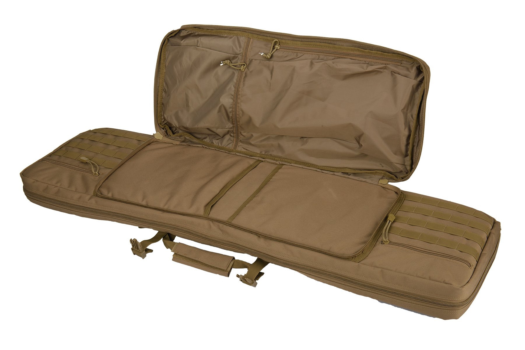 CA-343K2 LANCER TACTICAL MOLLE 42" DOUBLE GUN BAG (KHAKI)