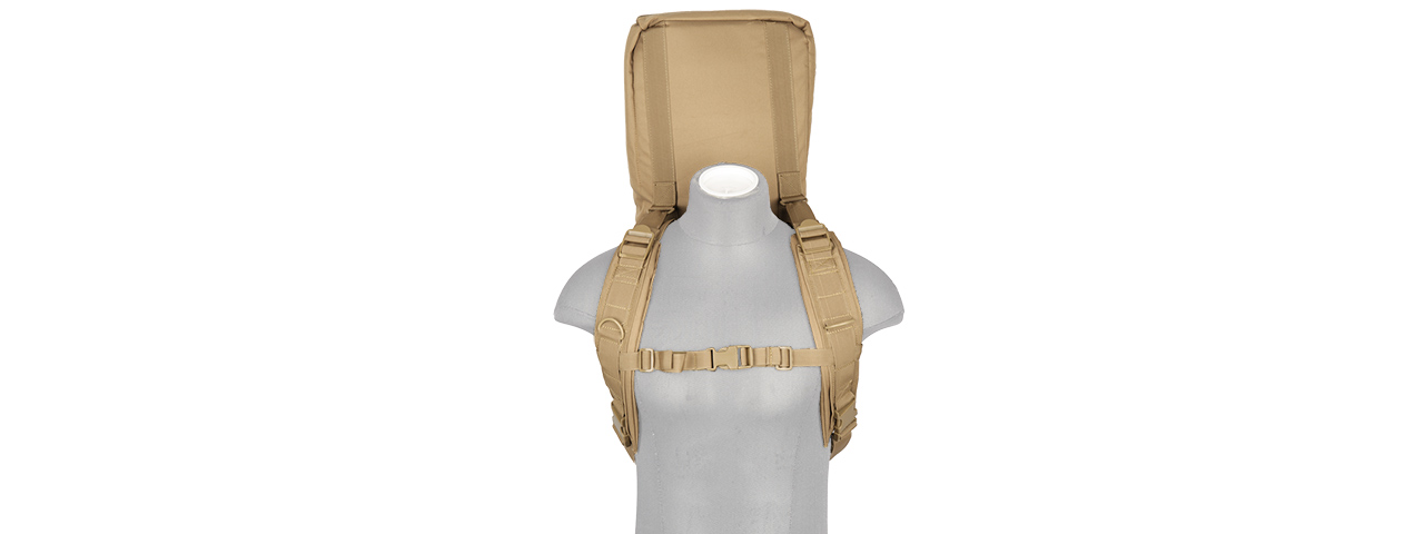 CA-343T2 MOLLE 42" DOUBLE GUN BAG (COLOR: TAN)